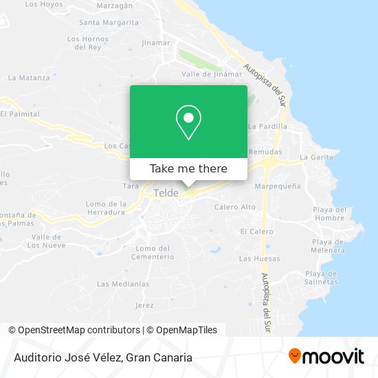 Auditorio José Vélez map