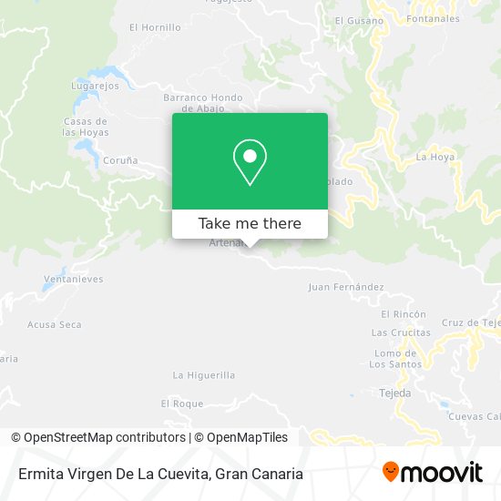 Ermita Virgen De La Cuevita map