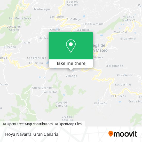 mapa Hoya Navarra