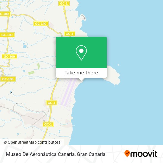 Museo De Aeronáutica Canaria map