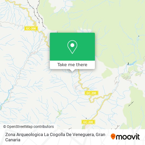 Zona Arqueologica La Cogolla De Veneguera map