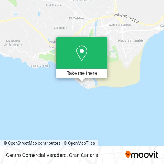 Centro Comercial Varadero map