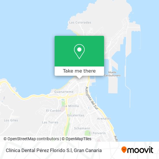 Clínica Dental Pérez Florido S.l map