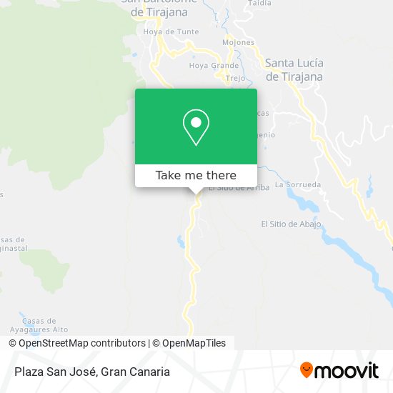 Plaza San José map