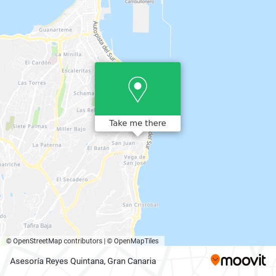 Asesoría Reyes Quintana map