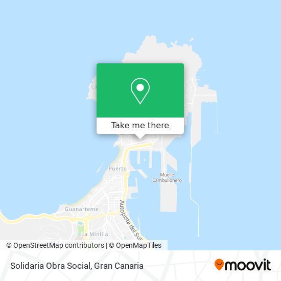 Solidaria Obra Social map