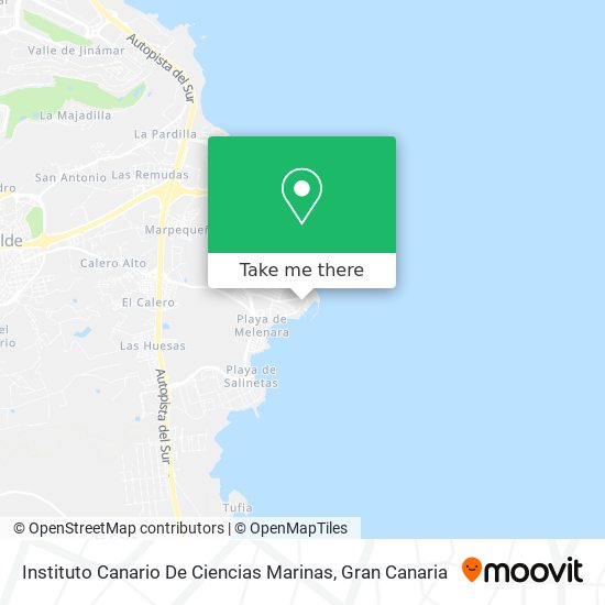 Instituto Canario De Ciencias Marinas map