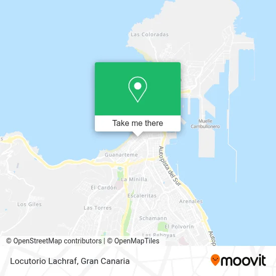 Locutorio Lachraf map