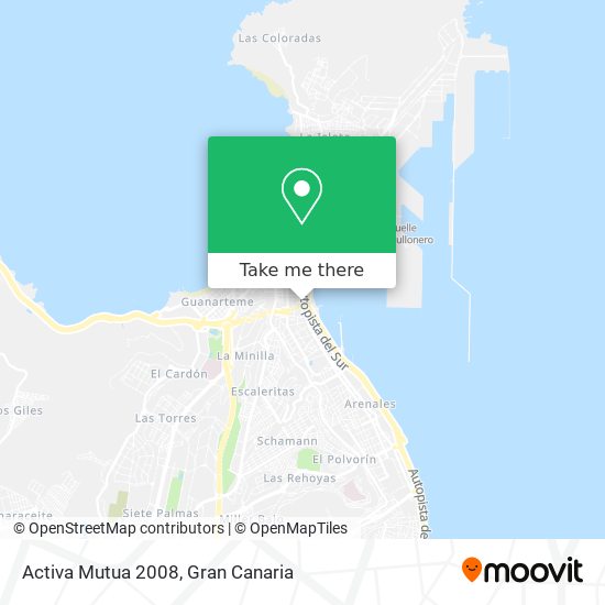 Activa Mutua 2008 map