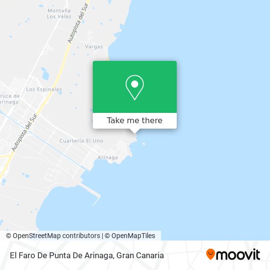 El Faro De Punta De Arinaga map