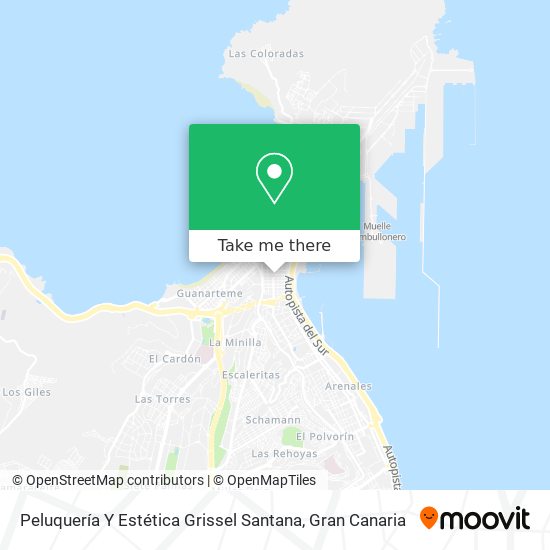 Peluquería Y Estética Grissel Santana map