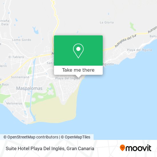 Suite Hotel Playa Del Inglés map