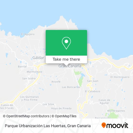 Parque Urbanización Las Huertas map