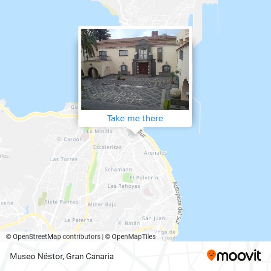 Museo Néstor map