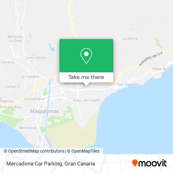 Mercadona Car Parking map