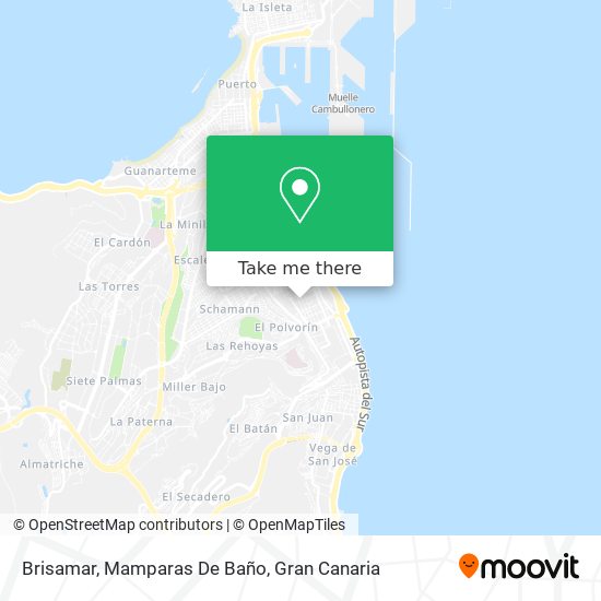 Brisamar, Mamparas De Baño map