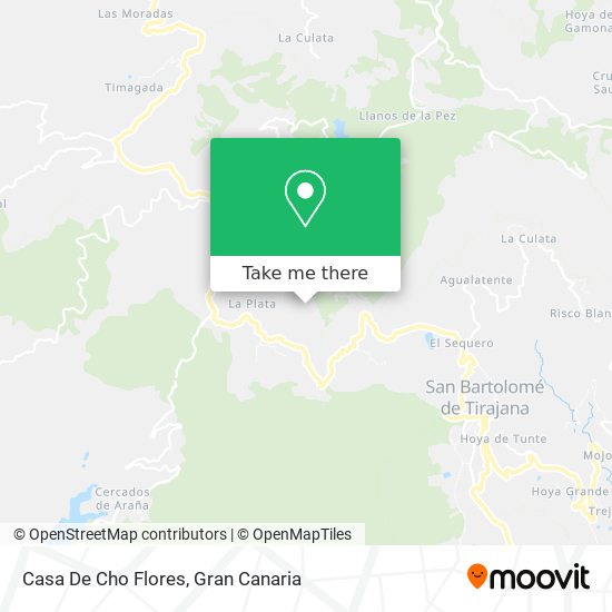 Casa De Cho Flores map
