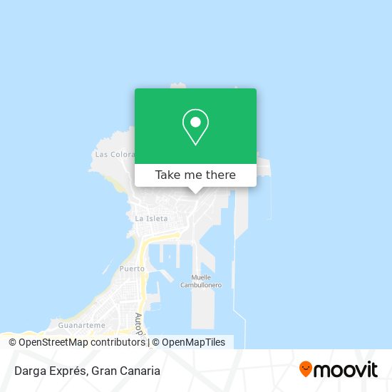 Darga Exprés map
