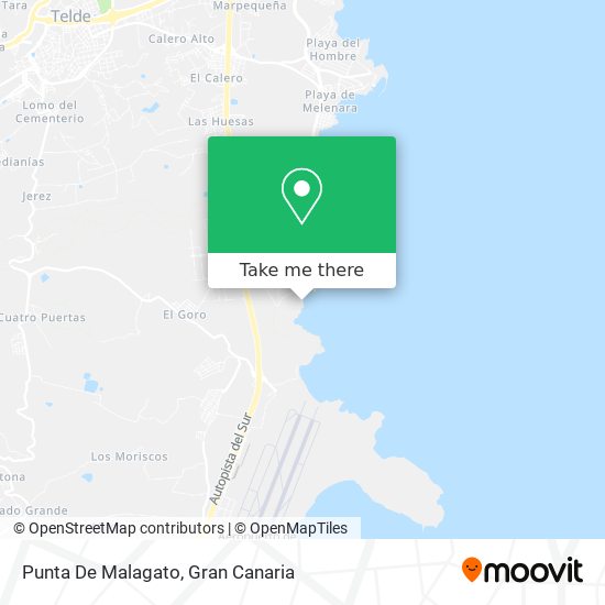 Punta De Malagato map