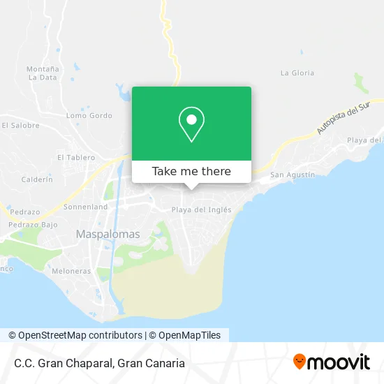 C.C. Gran Chaparal map