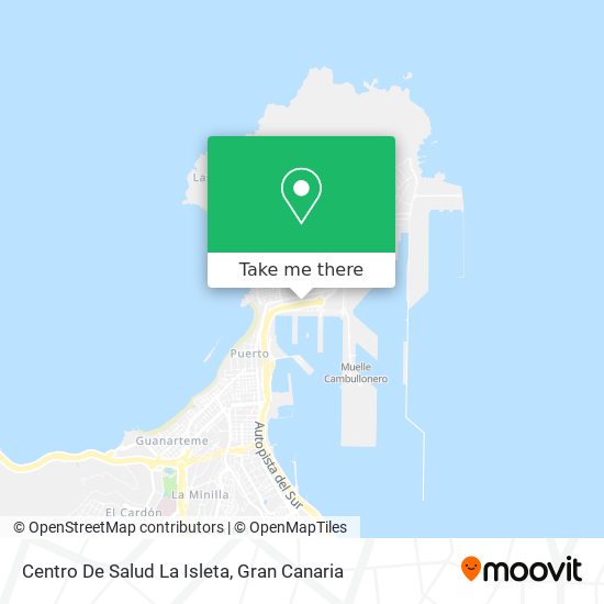Centro De Salud La Isleta map