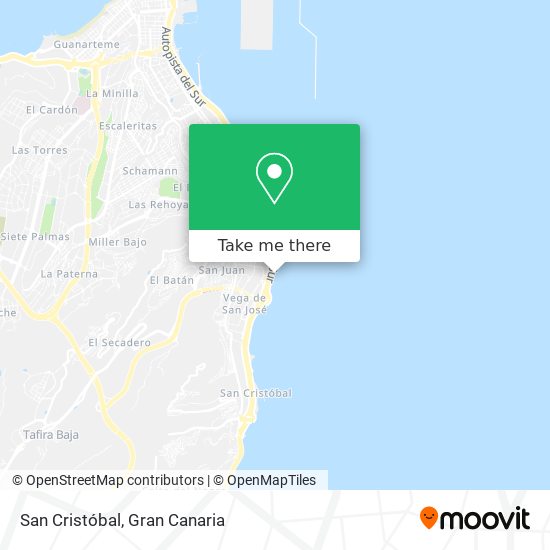 San Cristóbal map