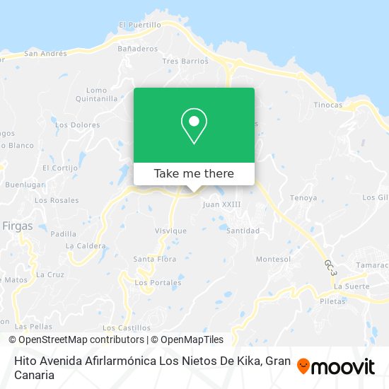 Hito Avenida Afirlarmónica Los Nietos De Kika map