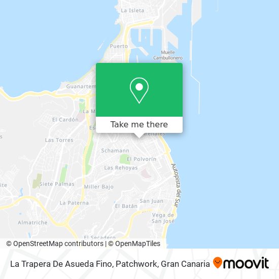 La Trapera De Asueda Fino, Patchwork map