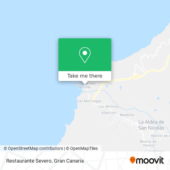 Restaurante Severo map