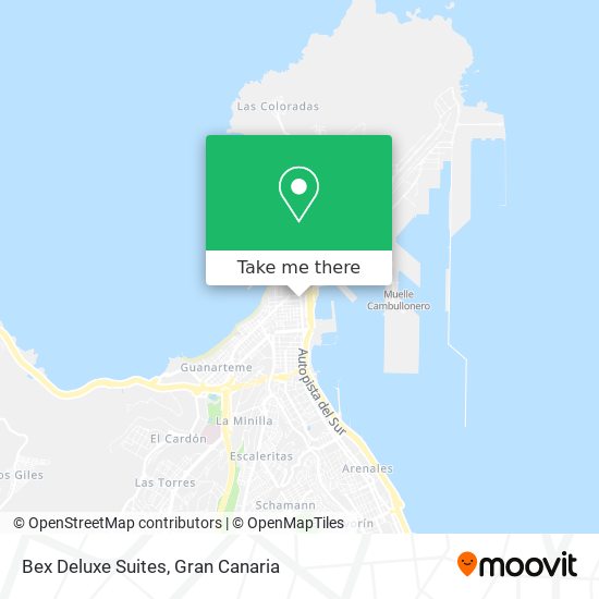 Bex Deluxe Suites map