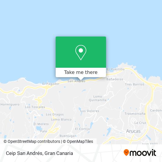 Ceip San Andrés map
