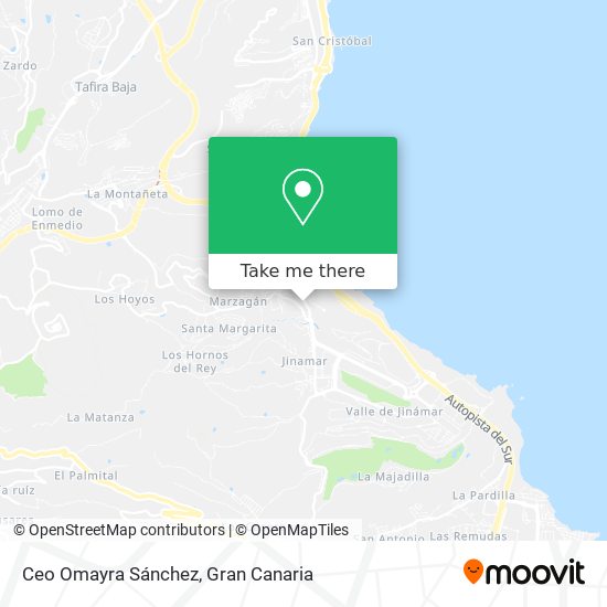 Ceo Omayra Sánchez map