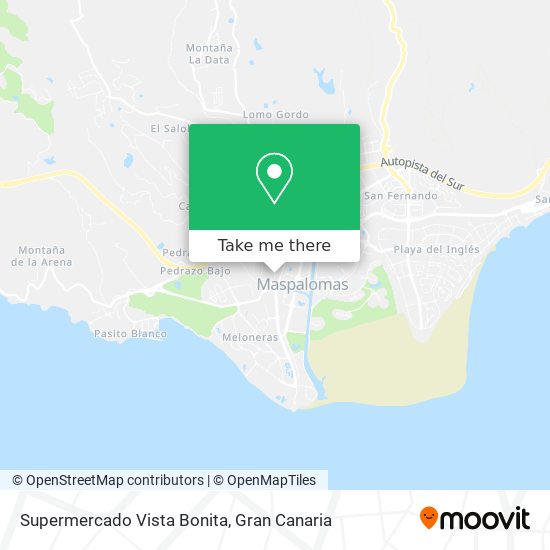 mapa Supermercado Vista Bonita