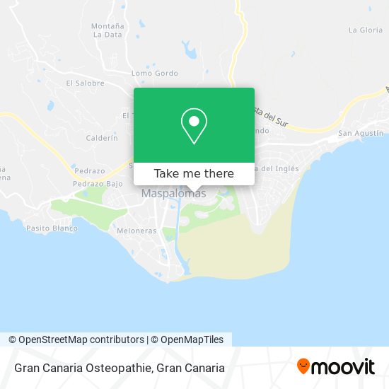 Gran Canaria Osteopathie map