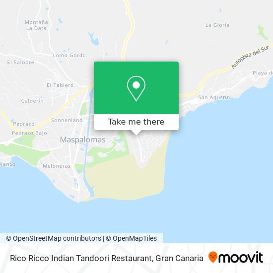 Rico Ricco Indian Tandoori Restaurant map