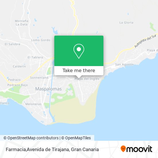 Farmacia,Avenida de Tirajana map