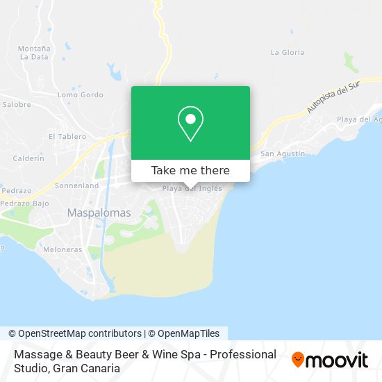 Massage & Beauty Beer & Wine Spa - Professional Studio map