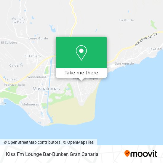 Kiss Fm Lounge Bar-Bunker map