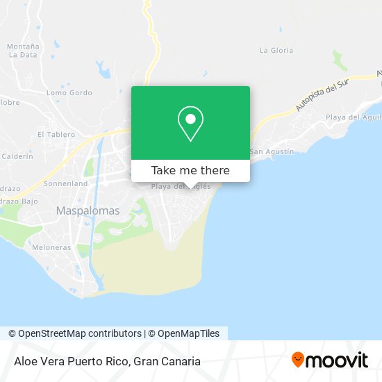 mapa Aloe Vera Puerto Rico