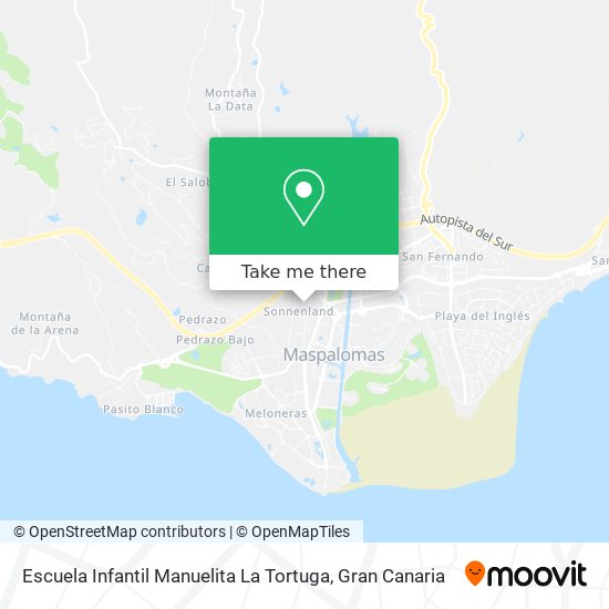 Escuela Infantil Manuelita La Tortuga map