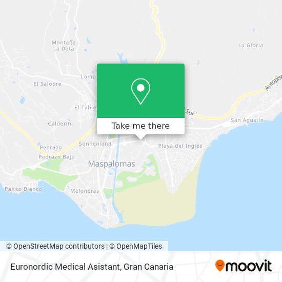 Euronordic Medical Asistant map