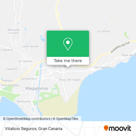 Vitalicio Seguros map
