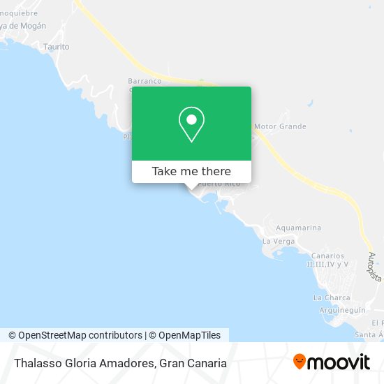 Thalasso Gloria Amadores map