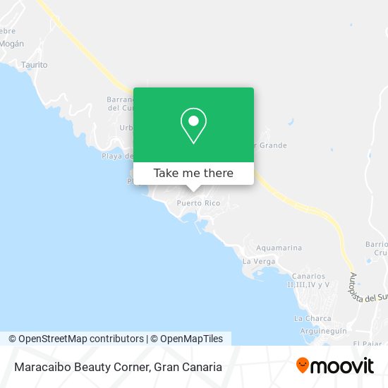 Maracaibo Beauty Corner map