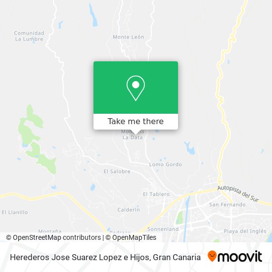 Herederos Jose Suarez Lopez e Hijos map