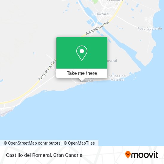Castillo del Romeral map