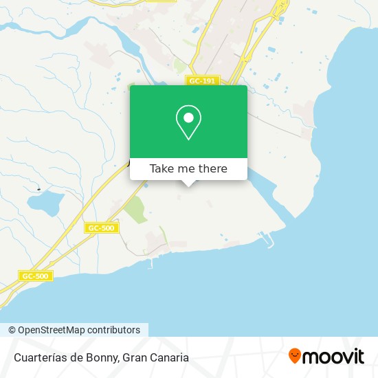 Cuarterías de Bonny map