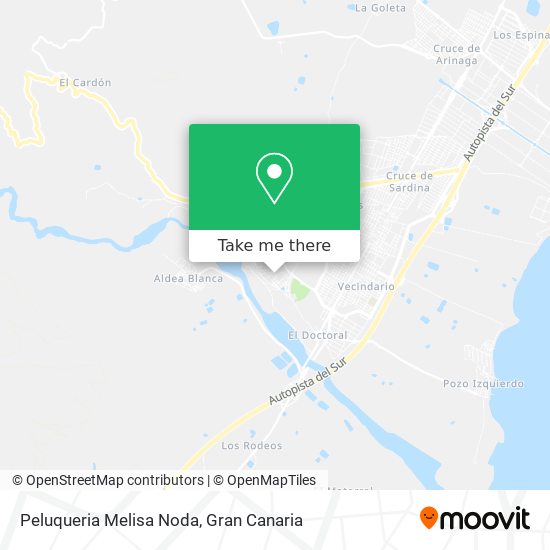 Peluqueria Melisa Noda map