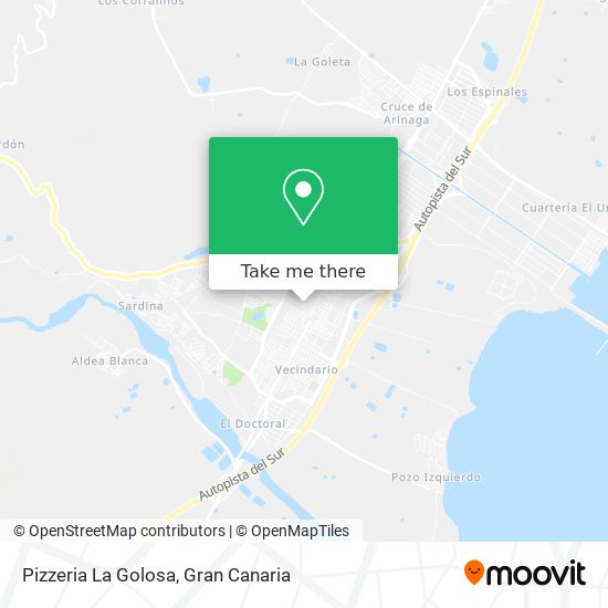Pizzeria La Golosa map