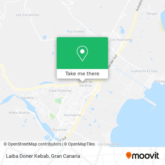Laiba Doner Kebab map
